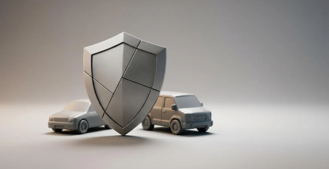 Illustration éditoriale représentant le concept de responsabilité civile automobile obligatoire