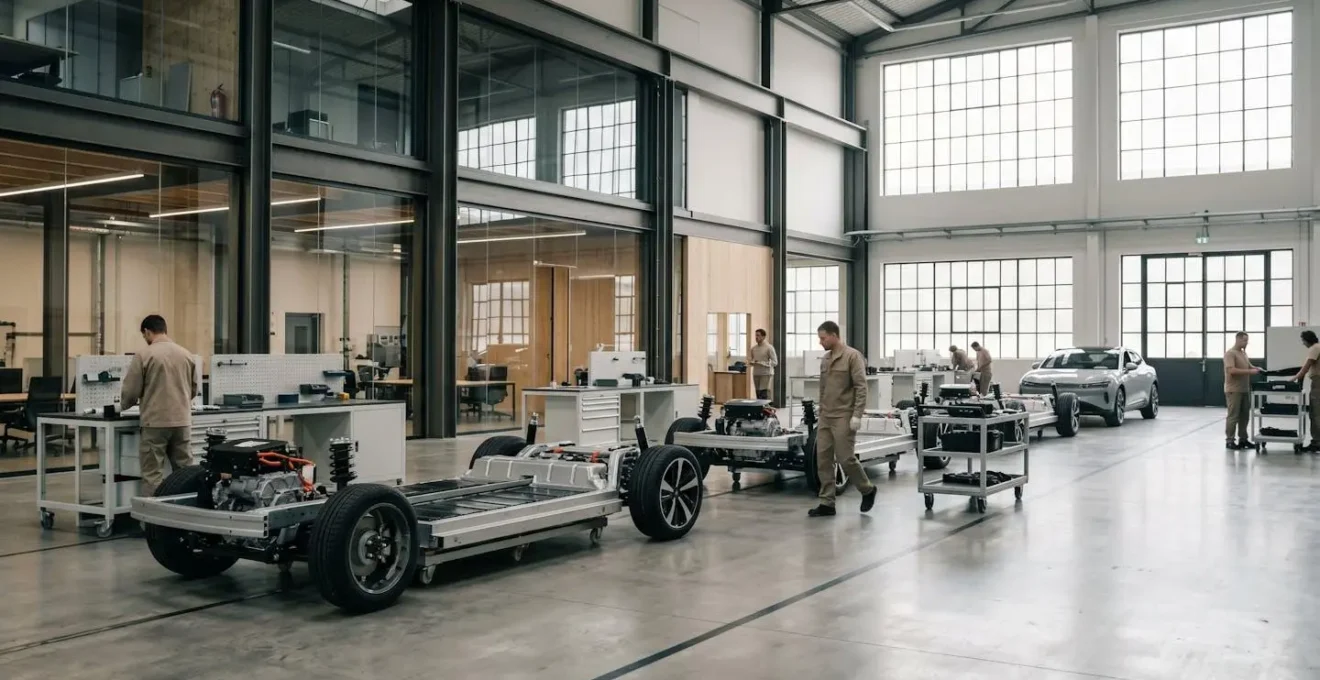 Transition vers l'industrie automobile électrique en 2030