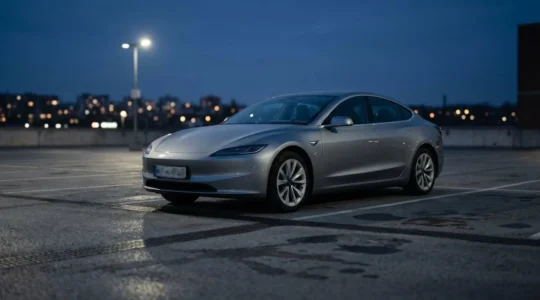 Voiture moderne avec système électronique vulnérable au piratage sans effraction visible